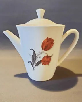 Cafetière décor tulipes Céramique Moulin des Loups Orchies