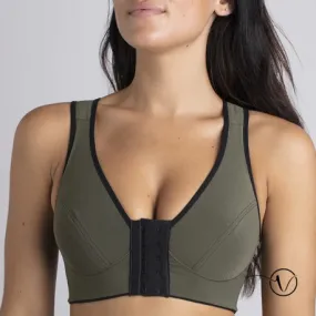 Soutien-gorge de compression Medicoton Vert - Coeur de Lys